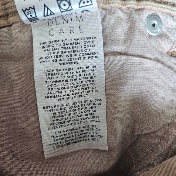 Kensie Jeans Tan Corduroy Mini Skirt - Picture 8 of 8